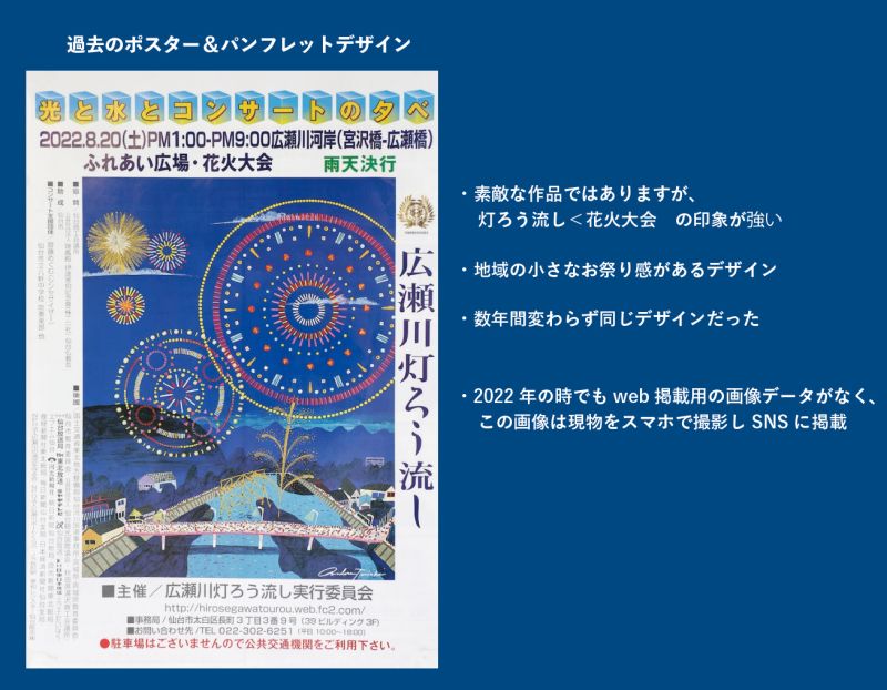 そう思われたとしても仕方なかったかな？と感じる、過去のイベントビジュアル