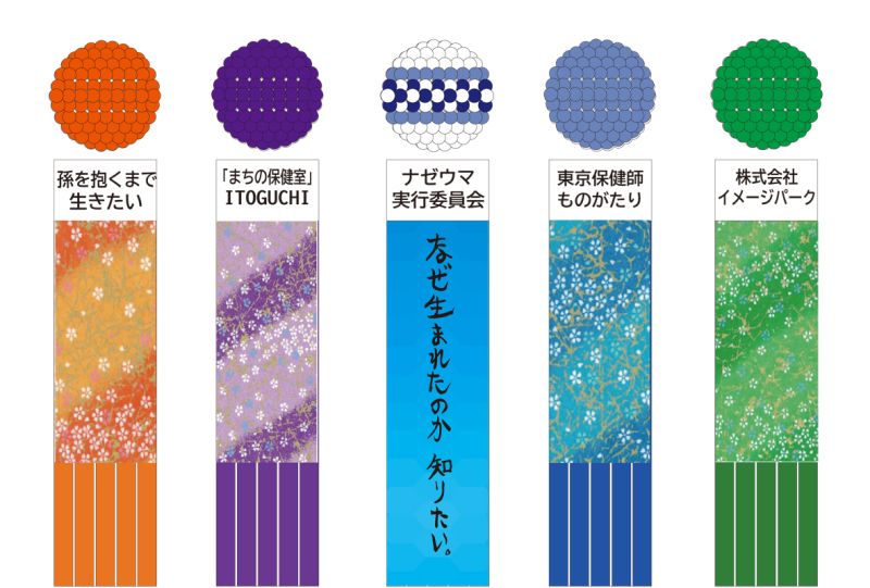 「なぜ生まれたのか知りたい。」イベントポスターやチラシに用いた題字は縦書きに